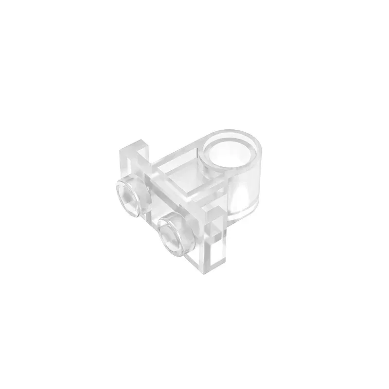 Color: GRAY - Gobricks GDS-938 Technical, Pin Connector Plate with One Hole compatible with lego 32529 DIY Educational Building Blocks Tech