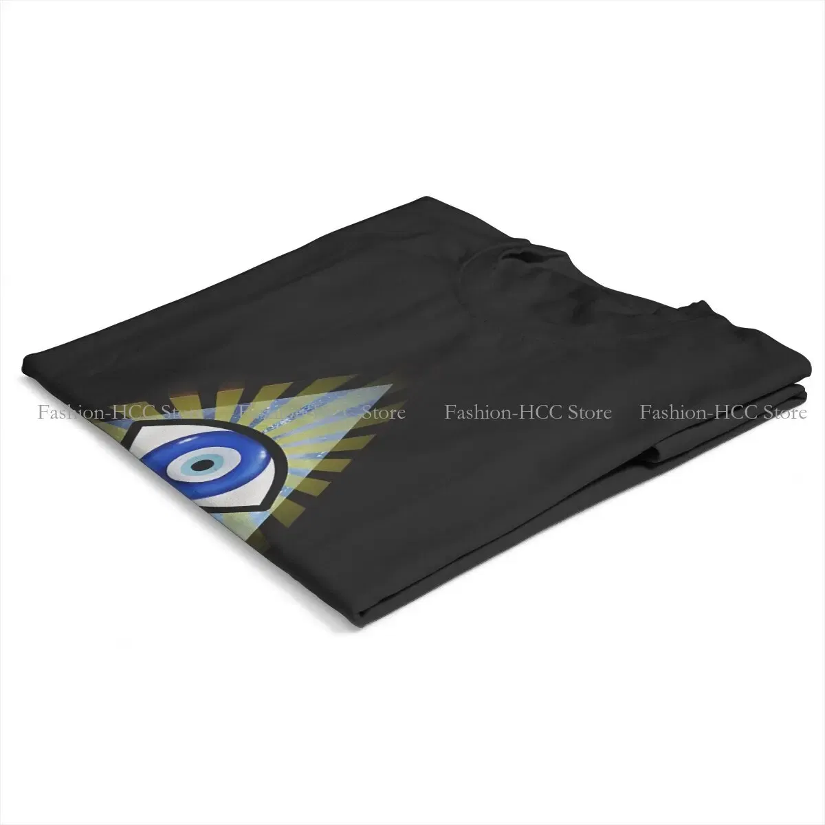 Color: WHITE, Size: S - Evil Eyes Polyester TShirts Evil Eye Protection - All Seeing Eye Personalize Homme T Shirt Hipster Tops