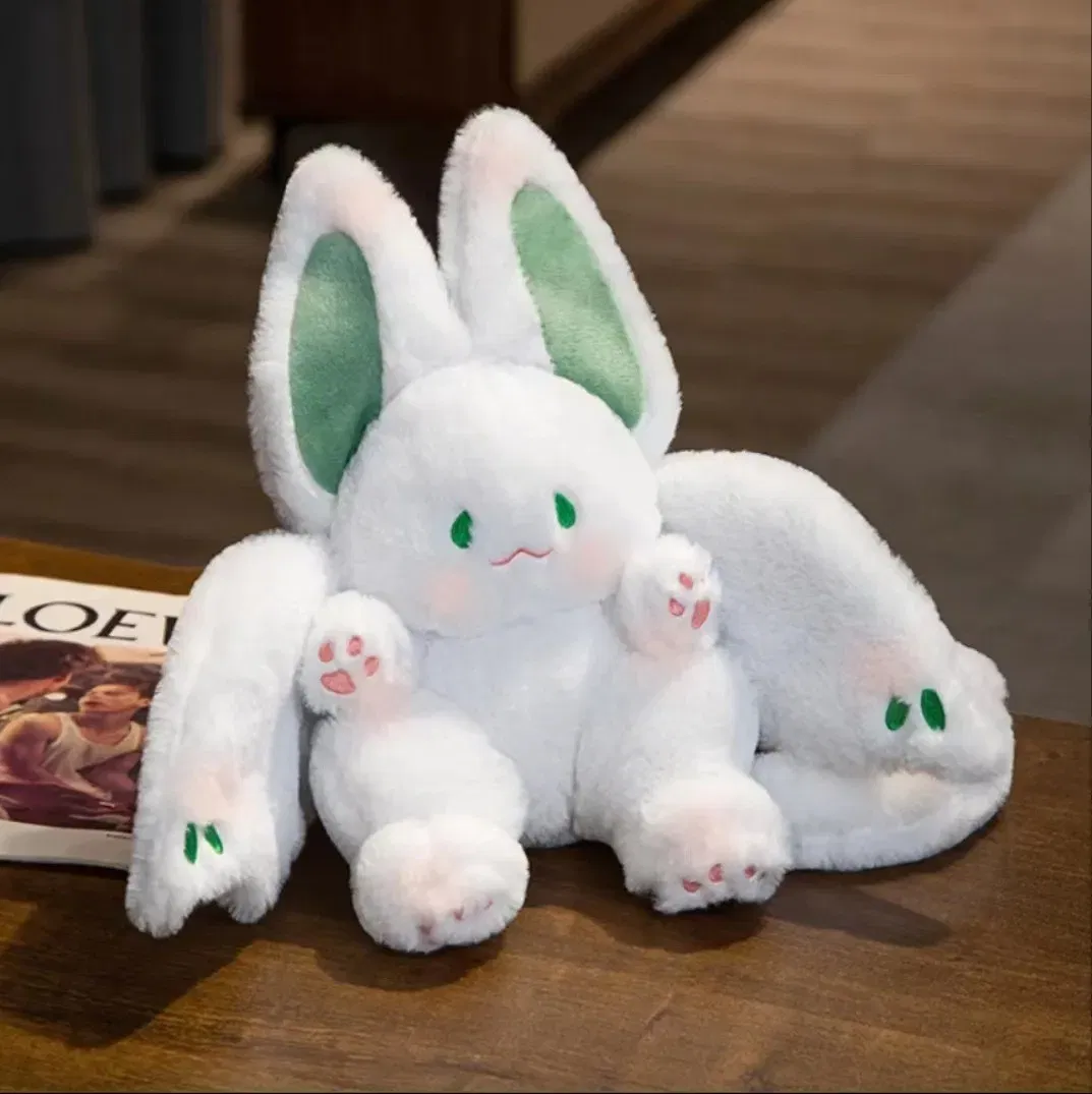 Color: WHITE, Height: 0-10cm - Bat Plush Toy manta Kawaii Animal Creative Plushie Stuffed Pillow Soft Kid Toy Girl Women Gift