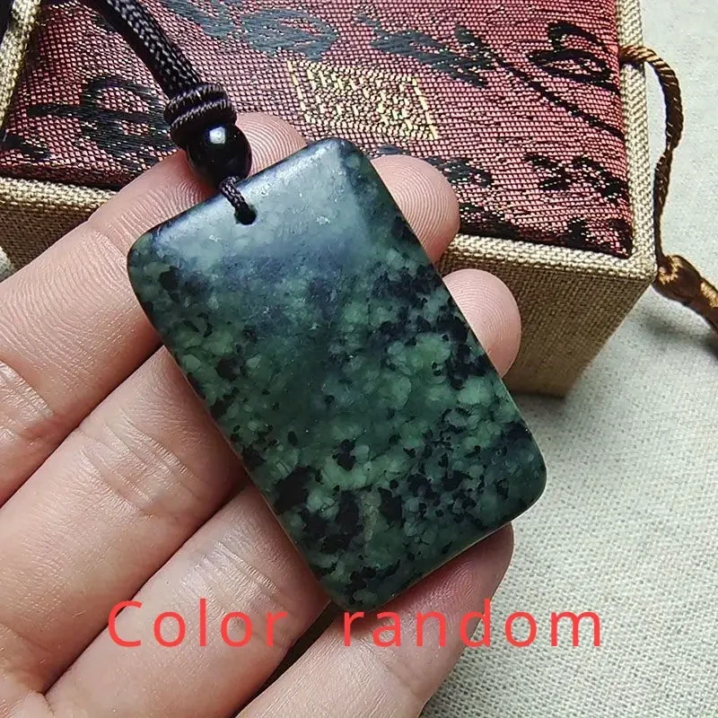 Natural Tibetan Jade Pendant Necklace