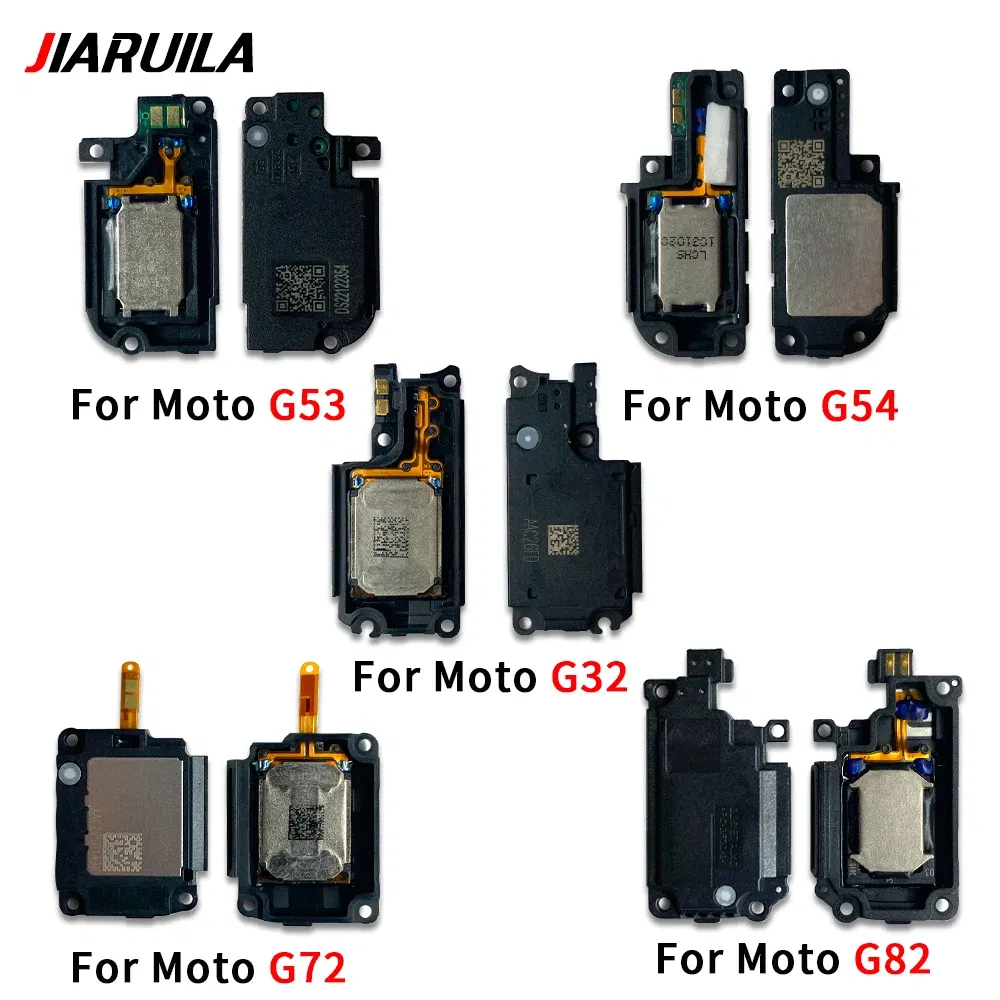 Color: black - 10Pcs, Loud Speaker Buzzer Ringer Accessories For Motorola Moto G13 G23 G53 G04 G14 G24 G34 G54 G40 G22 G32 G52 G72 G73 G42 G82