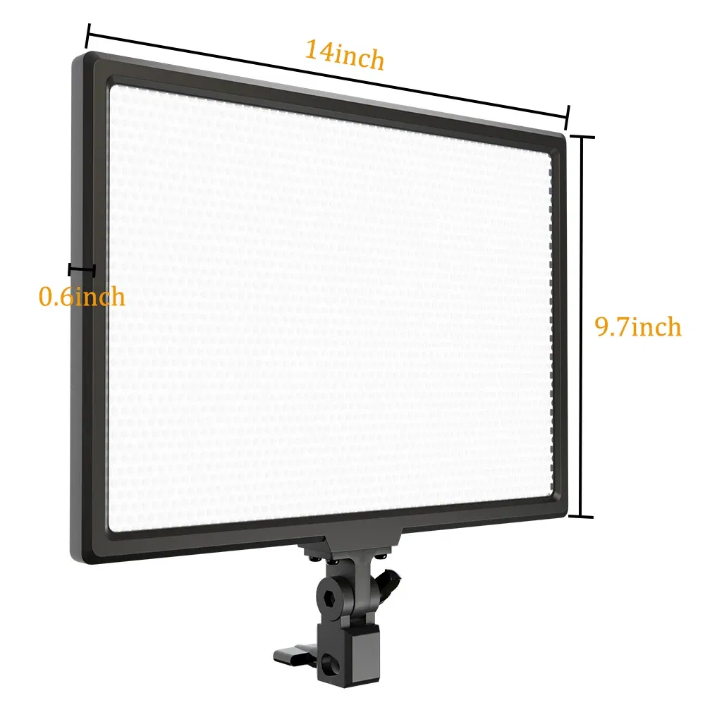 Color: WHITE, Ships From: CHINA - 14'' LED Video Light Photography Selfie Dimmable Panel Lighting Photo Studio Live Stream Fill Lamp Three Color With Tripod Stand