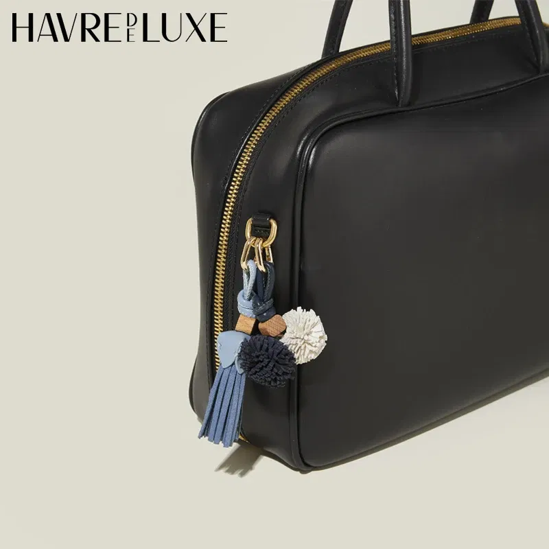 Color: Pink - New color matching exquisite small bag charm keychain shoes accessories handmade DIY limited bag small pendant