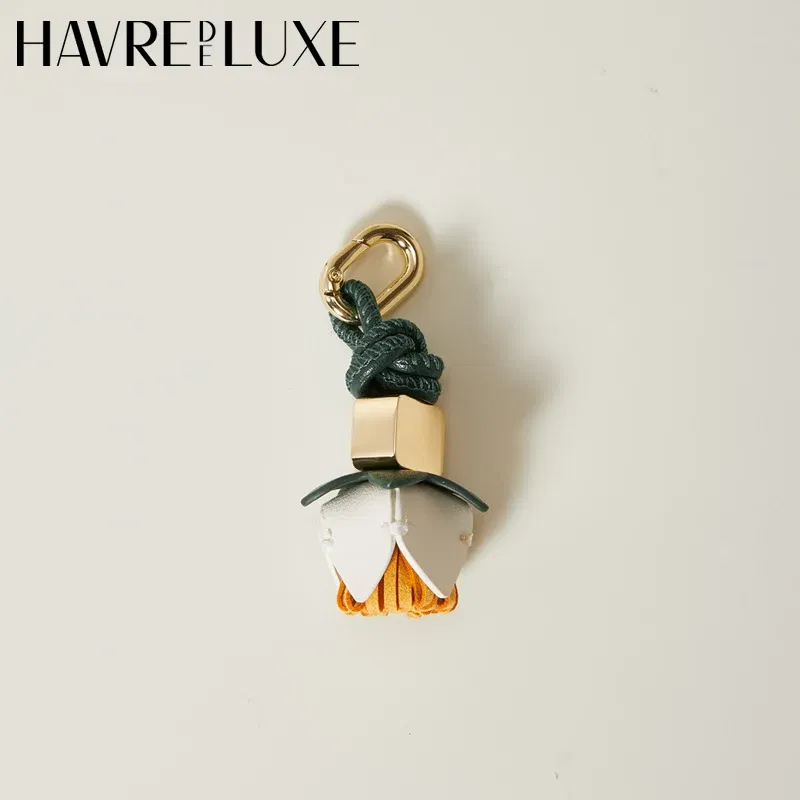 Color: Pink - New color matching exquisite small bag charm keychain shoes accessories handmade DIY limited bag small pendant