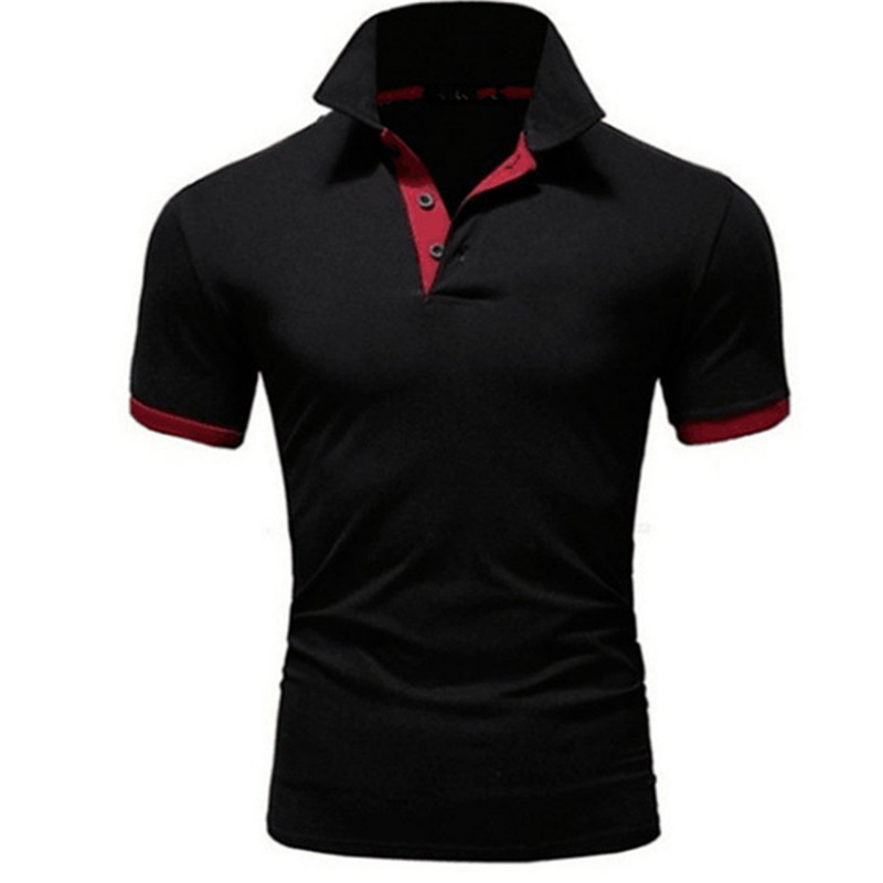 Color: Beige, Size: XXL - Men's Short Sleeve Polo Shirts Casual Slim Fit Basic Designed Shirts Quick-drying Anti-wrinkle Tops
