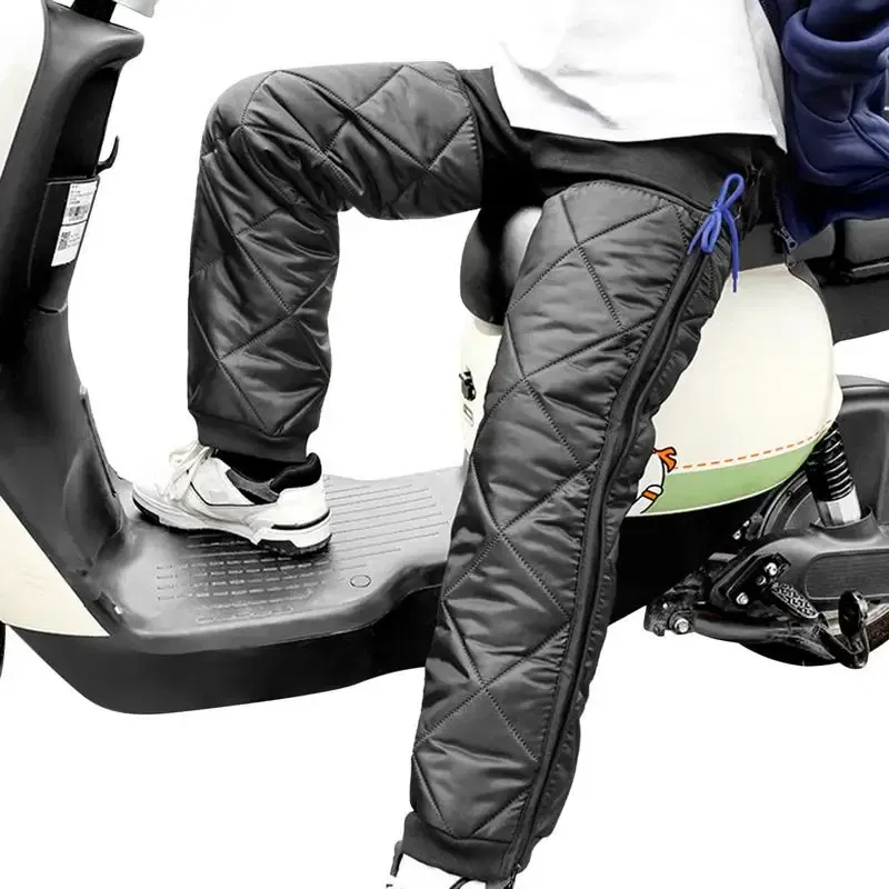Ships From: United States - Motorcycle Knee Warmers Plush Pads Leg Protection Water Proof Cycling Knee Warmer Cycling Pads Warmer Water Proof Motorcycle Leg