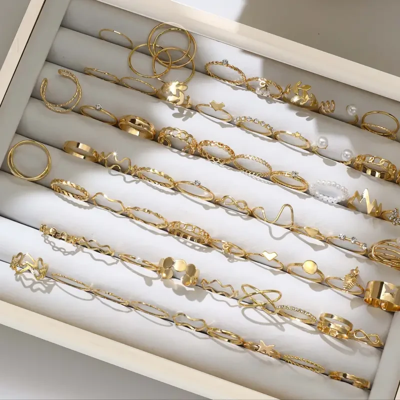 Luxury 68-Piece Ring Set
