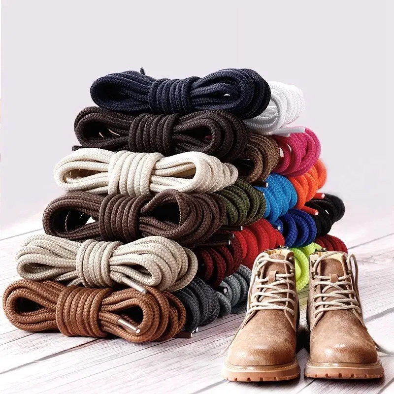 Color: Orange, Length: 90cm, Ships From: CHINA - 1Pair Polyester Solid Classic Round Shoelaces Martin Boot Shoelace Casual Sports Boots shoes Lace 90cm/120cm/150cm 21 Colors