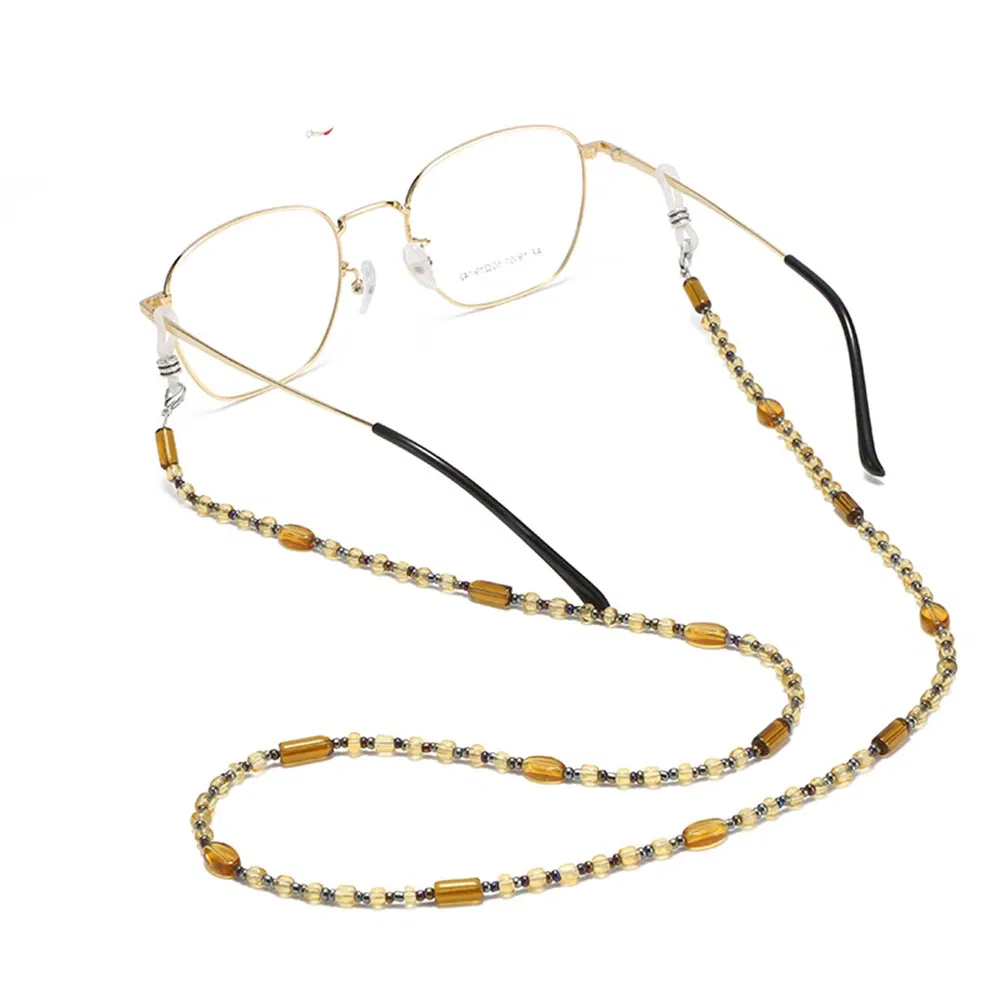 Eyeglasses Beaded Chain Sunglasses Chains with Pearl for Women By Dhoptical