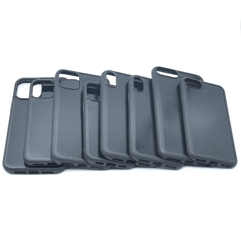 Material: PP - For iPhone 16 15 14 13 12 mini 11 Pro Max 6 7 8 S Plus Xr X Xs Blank Phone Case for Resin Vinyl DIY Rubber Phone Case Blanks