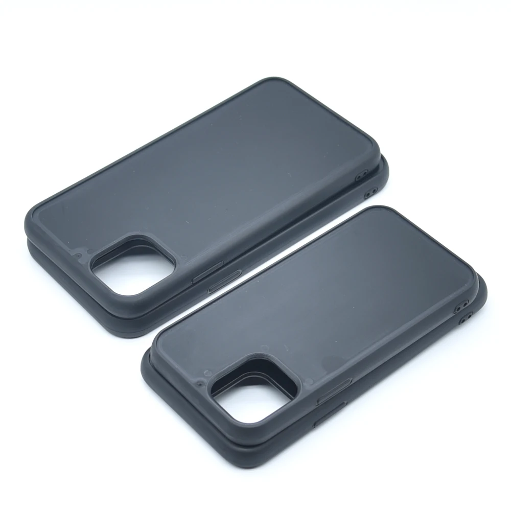 Material: PP - For iPhone 16 15 14 13 12 mini 11 Pro Max 6 7 8 S Plus Xr X Xs Blank Phone Case for Resin Vinyl DIY Rubber Phone Case Blanks
