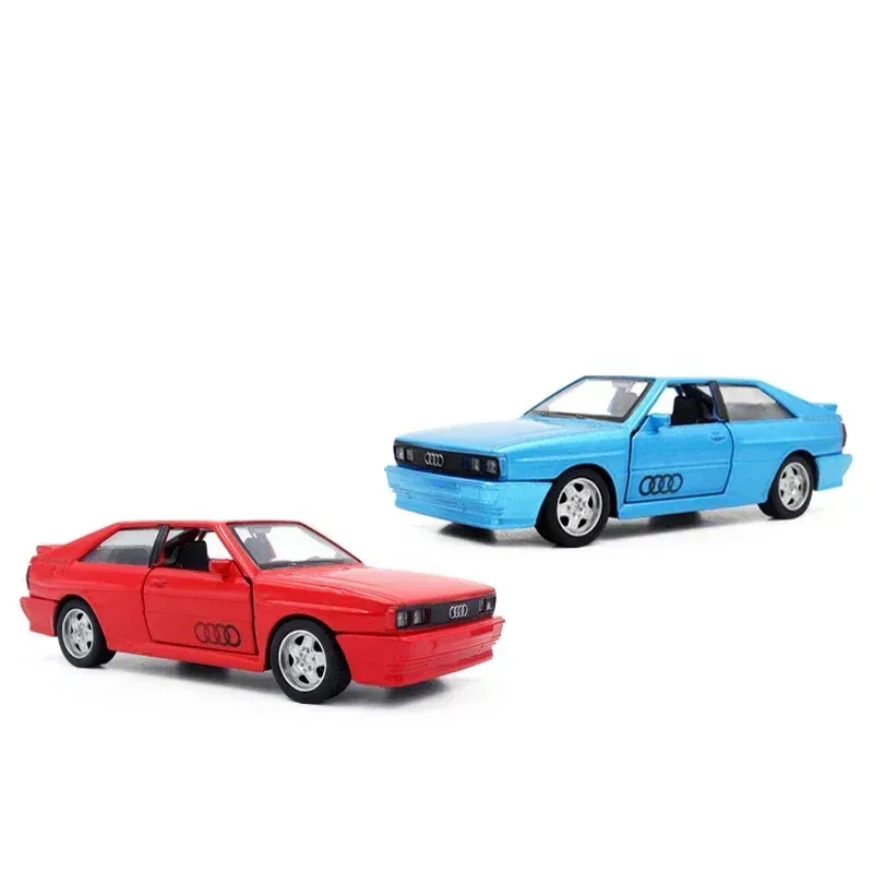 Color: Red - 1:36 BMW M3 E30 1987 Porsche 911 Turbo Audi Quattro Alloy Car Model Diecasts & Toy Vehicles Collect Car Toy Boy Birthday gifts