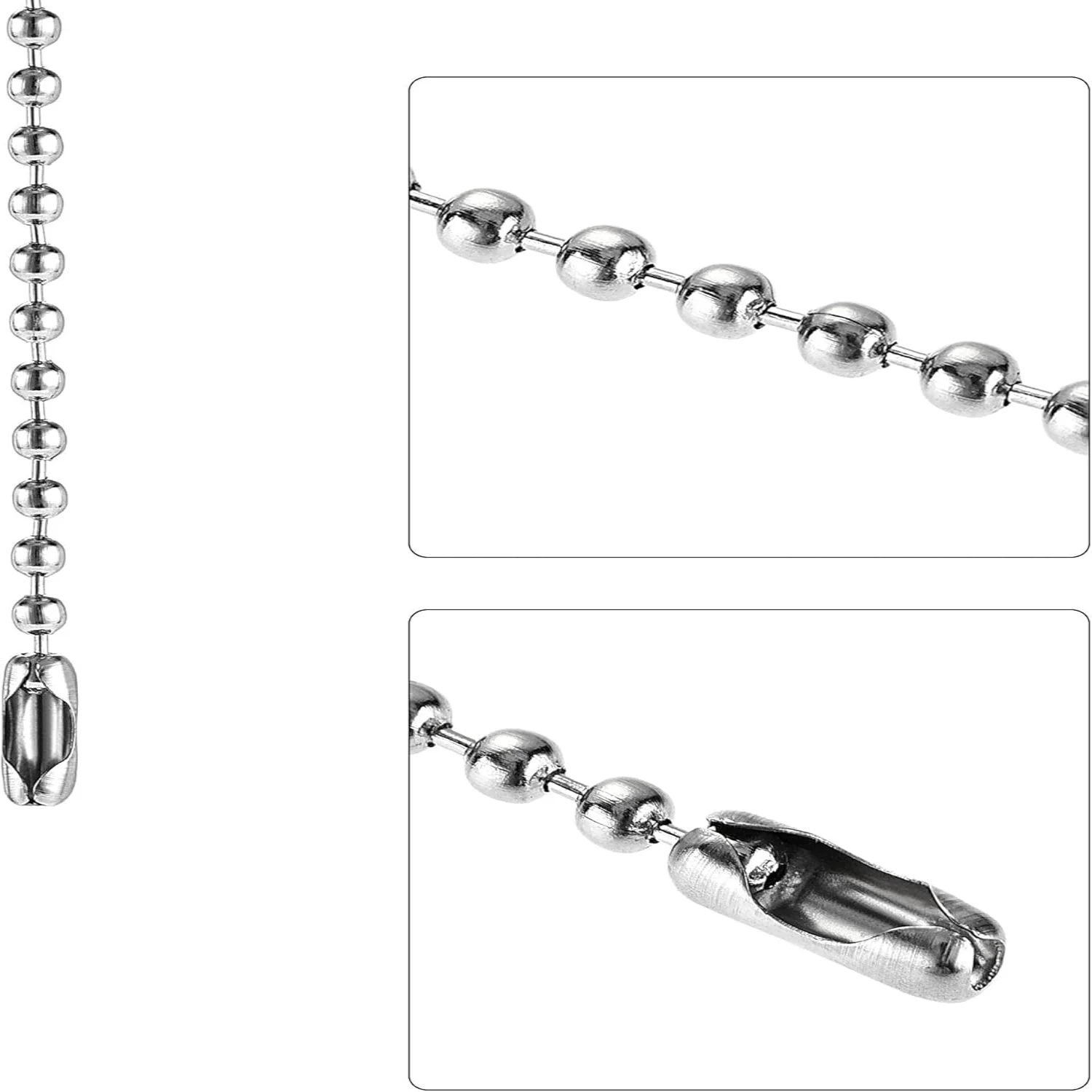 Color: Red, Ships From: CHINA - Ceiling Fan Pull Chain, 20 Inch Nickel Finish Chain Ornament Extension, 30mm Red Crystal Ball Pendant 2Pcs