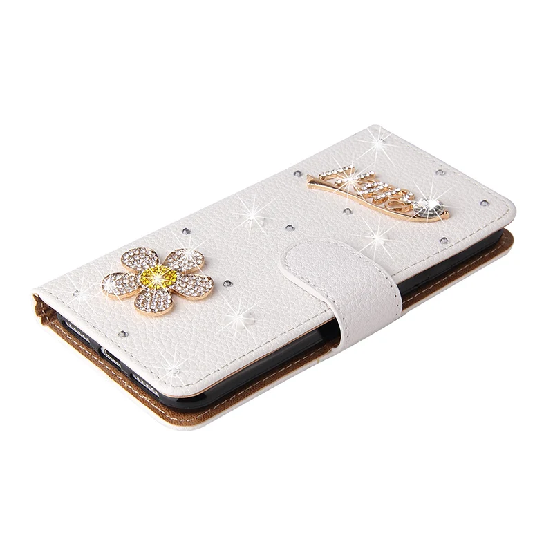 Color: SKY BLUE, Material: Microfiber - Flip Glitter Case For Samsung Galaxy S25 Ultra S24 FE S23 S22 S21 S20 Plus A35 A55 A16 A14 A15 A34 A54 Leather Cover Case