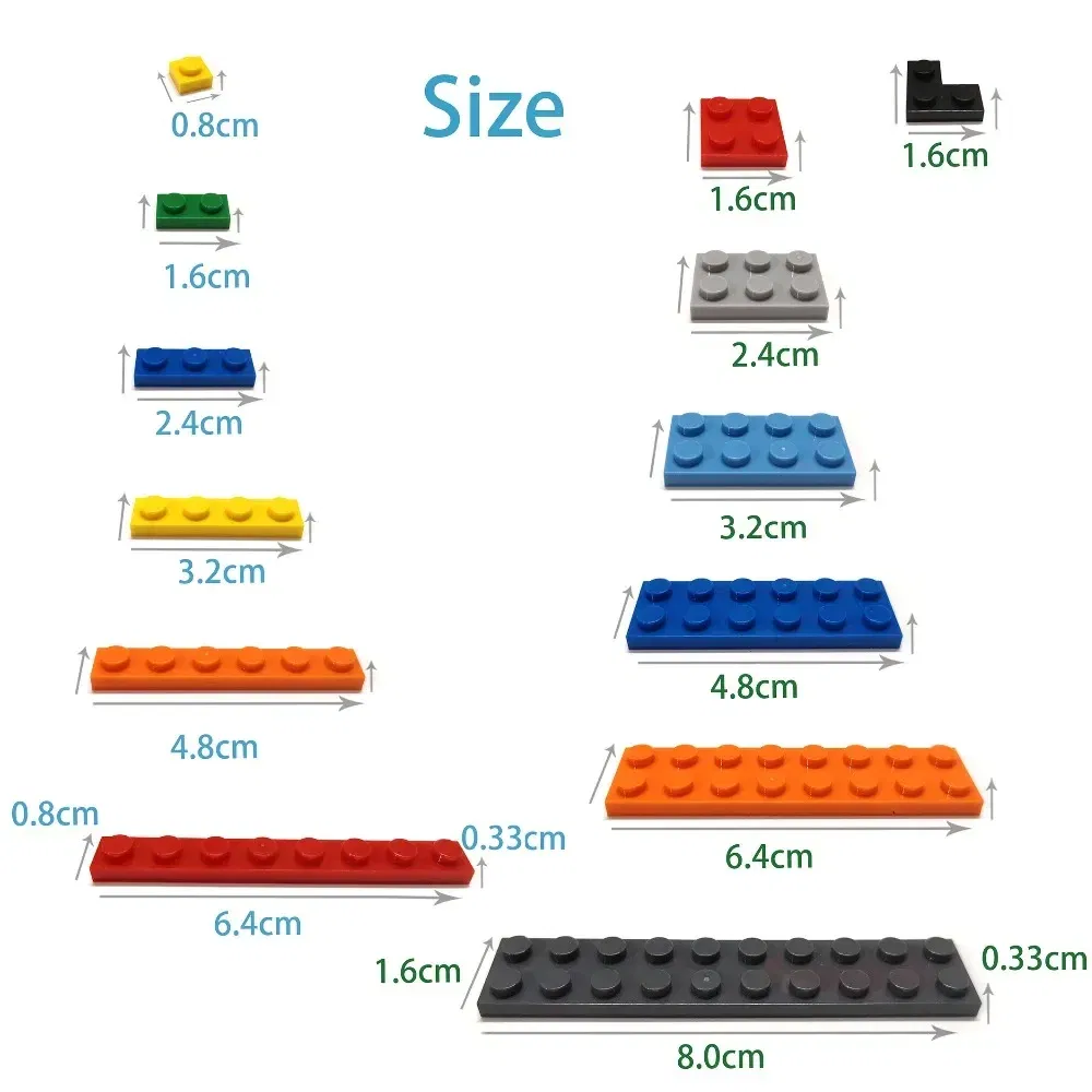 Color: DARK GRAY - 200pcs 1x4 Dots DIY Building Blocks Thick Figures Bricks Educational Creative Toys for Children Size Compatible With 3010