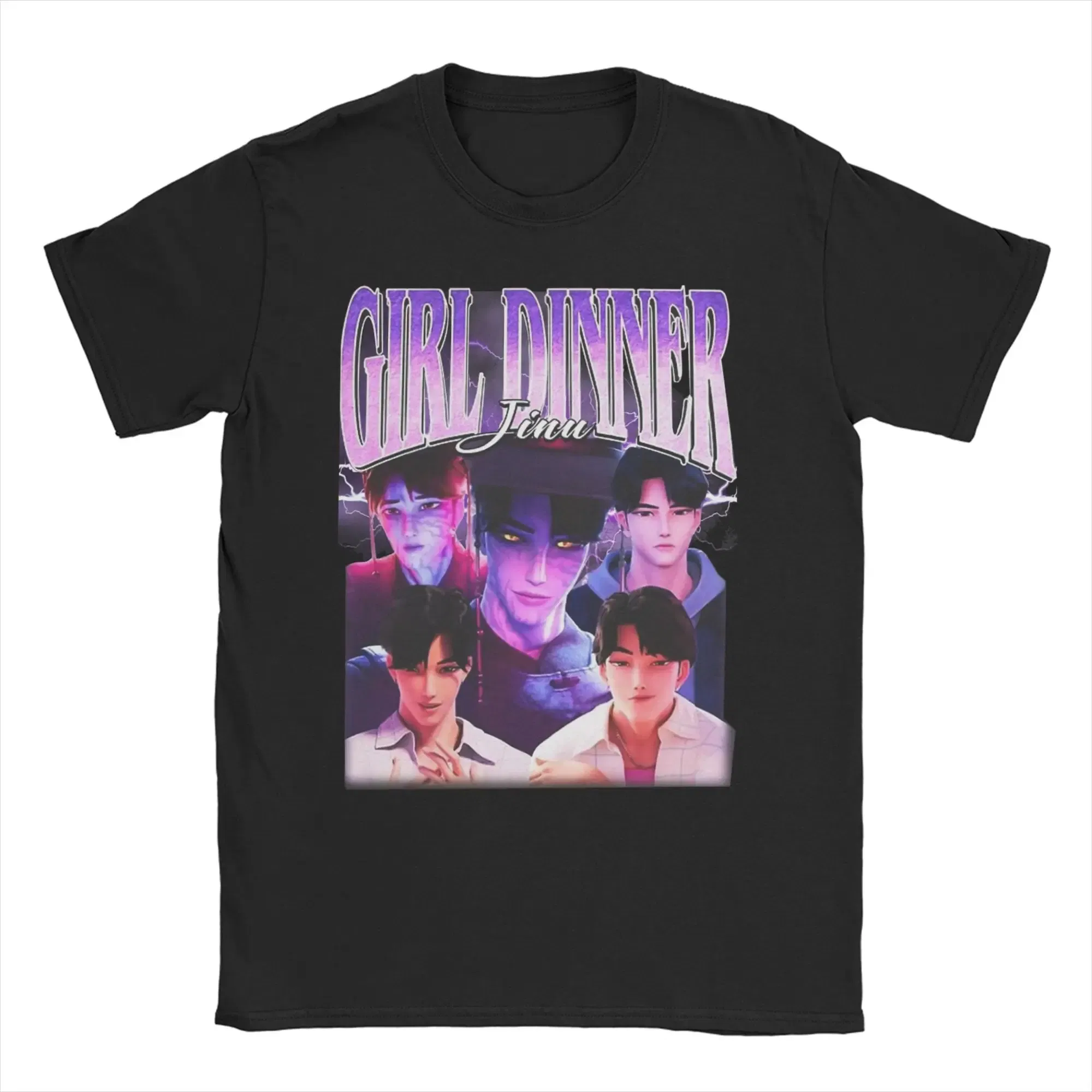 Color: Pink, Size: XXXL - Men Women T-Shirts Kpop Demon Hunters Zoey Huntrix Amazing Cotton Tees Short Sleeve T Shirt O Neck Clothes Printing