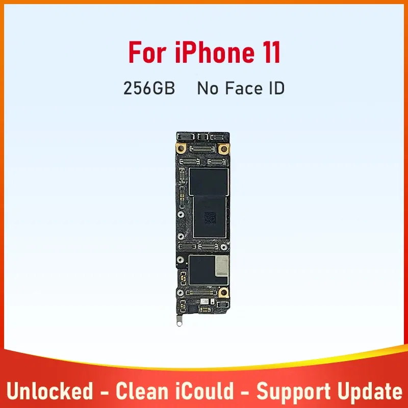 Color: green, Ships From: CHINA - New Phone Motherboard for iPhone 11 64g 128g 256g Mainboard With Face ID Unlocked Logic Board With Cleaned iCloud Support Update