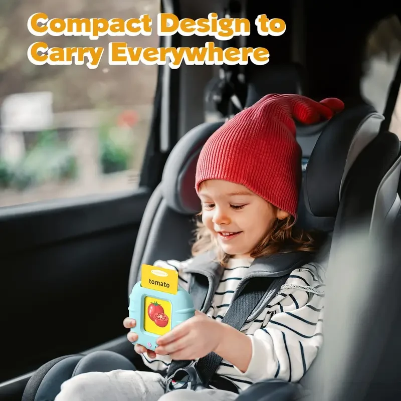 Interactive Flash Card Toy - 112 Double-Sided Talking Cards