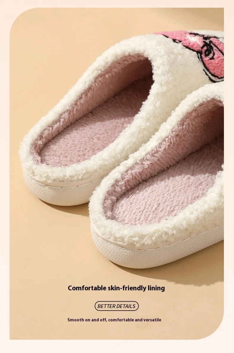 Comfortable Home Cute CartoonCotton Slippers