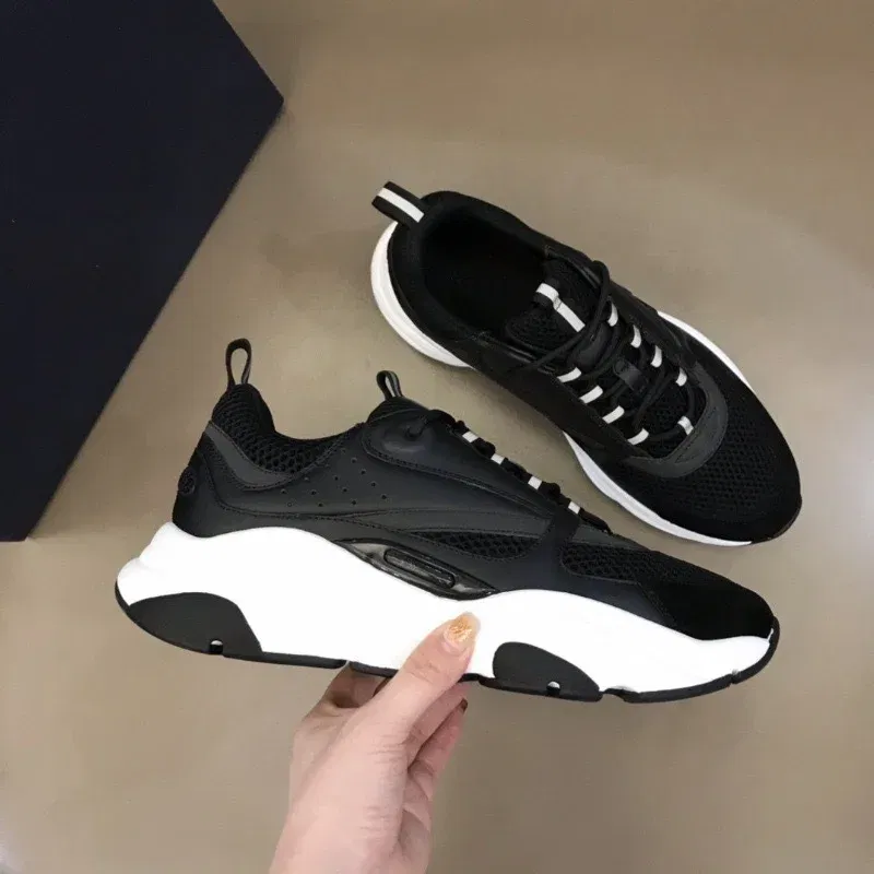Color: GRAY, Shoe Size: 45 - 2025 new B22 sports and leisure thick soled fashionable retro breathable men's and women's height increasing casual shoes