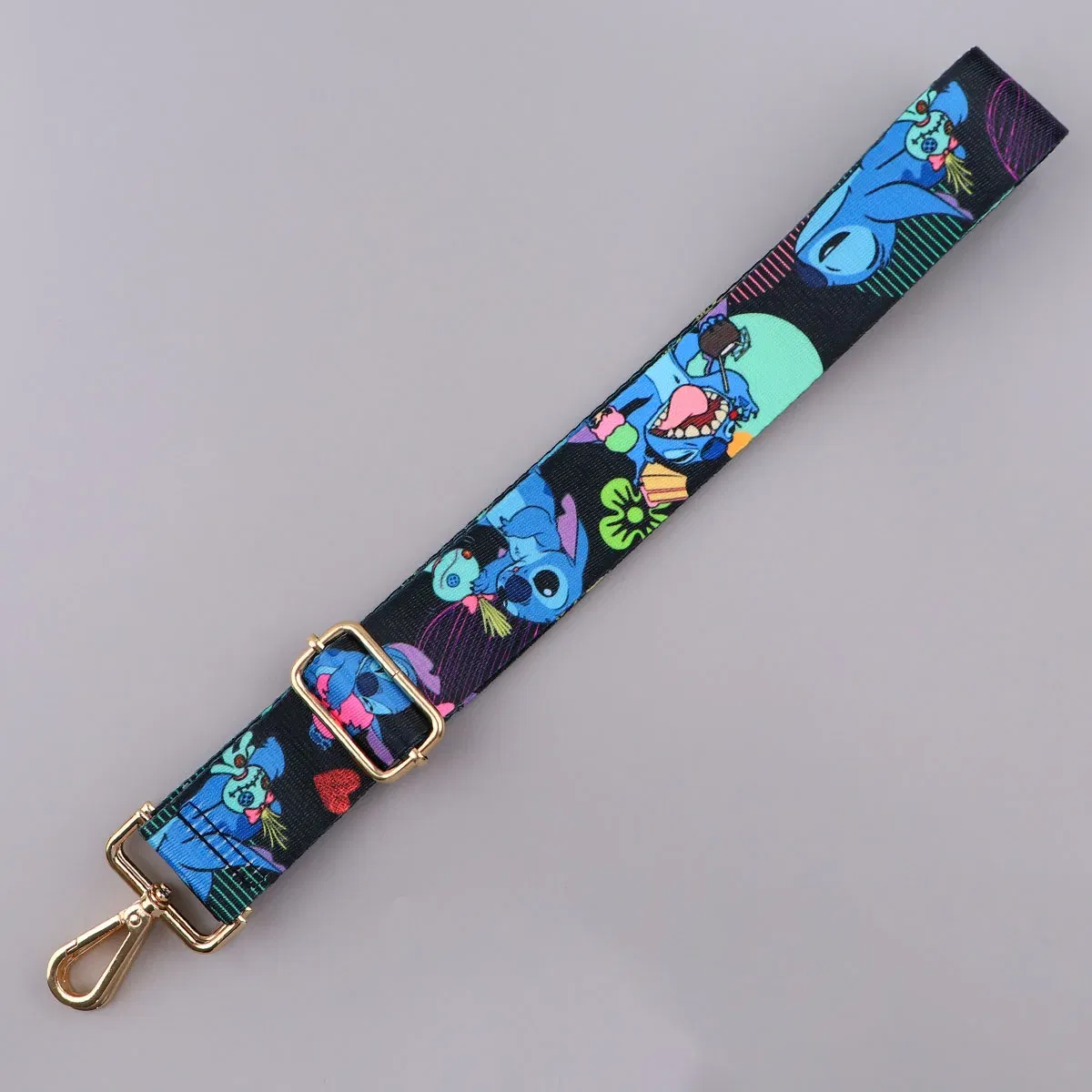 Color: WHITE - Cute Cat StitchLadies Messenger Bag Shoulder Strap Bag Strap One Shoulder Adjustable Shoulder Strap Accessories Bag Strap
