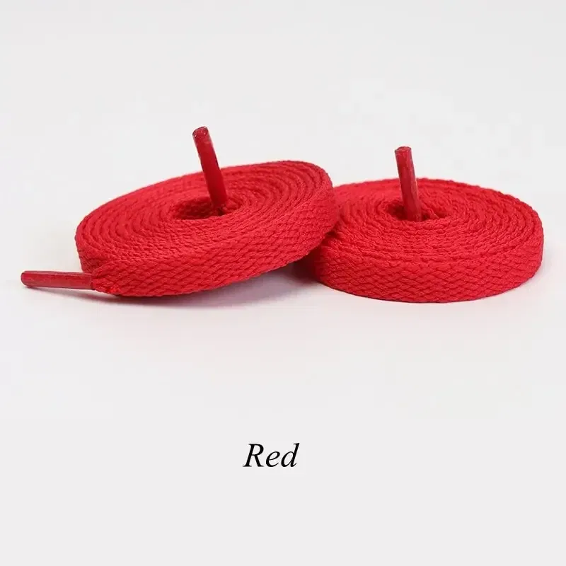 Color: Red, Ships From: CHINA, Length: 160cm - 1pair Classic Shoe Laces Flat Shoelaces Fit Fashion Solid Sports Shoelace Casual Unisex Shoe Strings Shoe Accessories