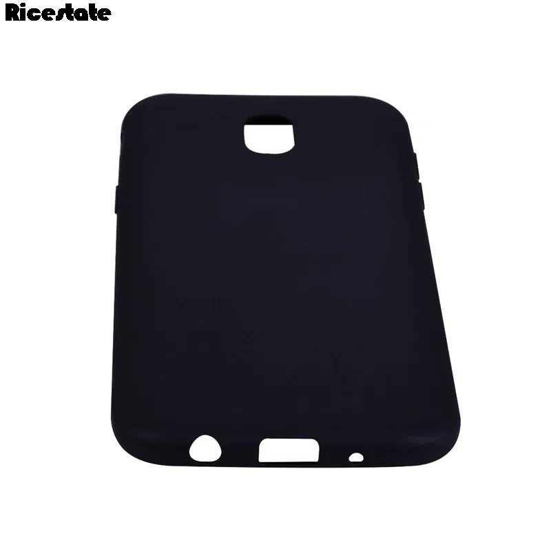 Color: black, Material: Microfiber - Solid color Case For Samsung Galaxy J5 J530 J3 J330 J7 2017 J730 J4 J6 Plus J8 2018 European version Matte Silicone soft case