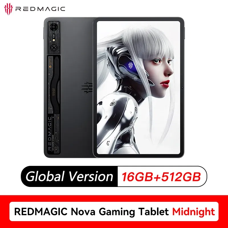 Memory Size: 128MB, Color: black, Ships From: CHINA - Top Version Redmagic Nova Gaming Tablet 10.9" Snapdragon 8 Gen 3 Leading Version 10100mAh 50MP Don't include the Charger