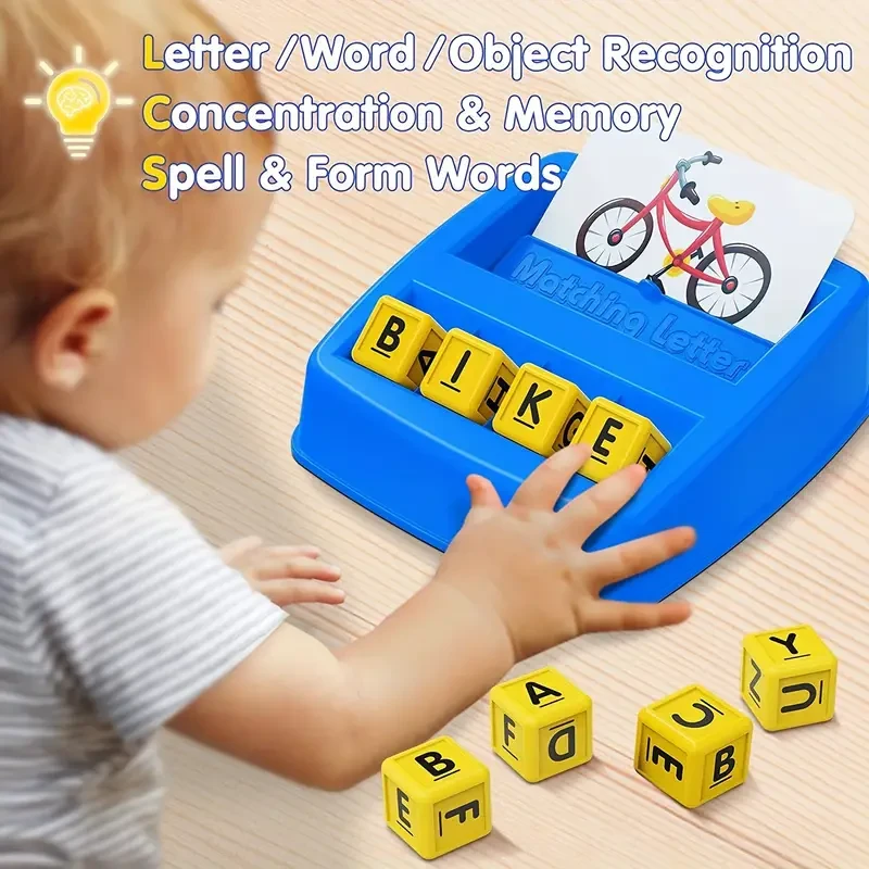 SpellMaster Learning Toy - Word Recognition & Spelling Game