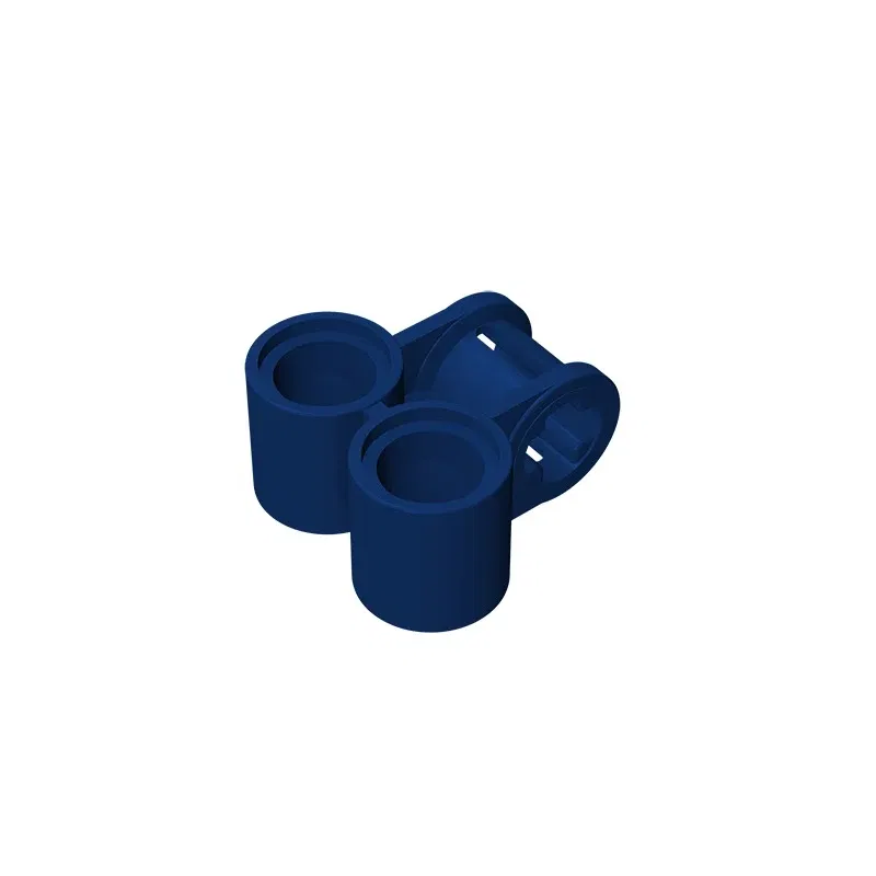 Color: Light Grey - Gobricks GDS-927 Technical, Axle and Pin Connector Perpendicular Double compatible with lego 32291 pieces of children's DIY