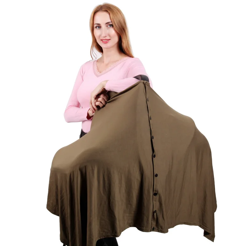 Color: Orange, Ships From: CHINA - Baby Nursing Covers Buckle Close Baby Car Seat Cover Multi-Function
