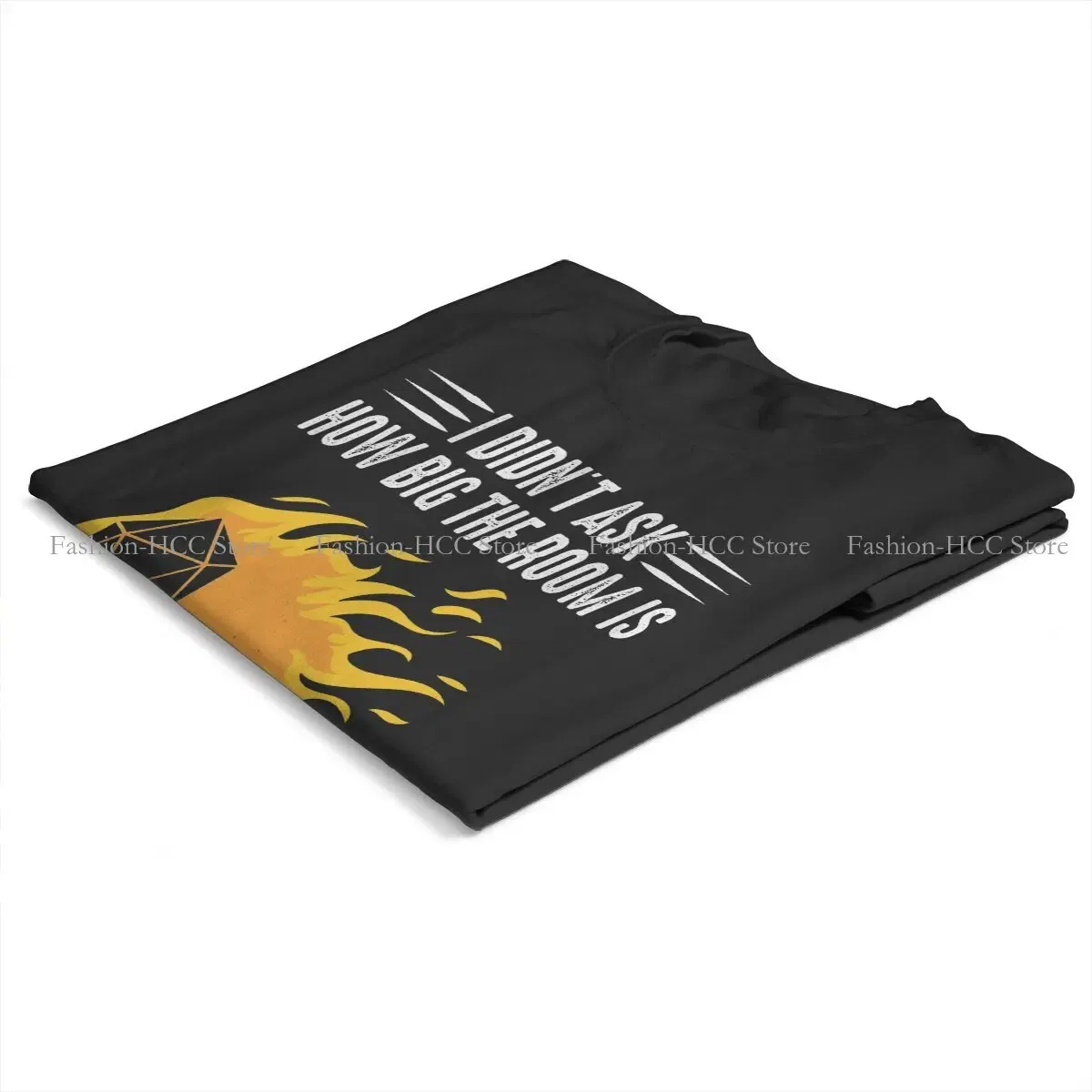 Color: WHITE, Size: L - I Cast Fireball Wizard Sorcerer DM Gift TTRPG Newest Polyester TShirts DND Game Female Graphic Streetwear T Shirt Round Neck