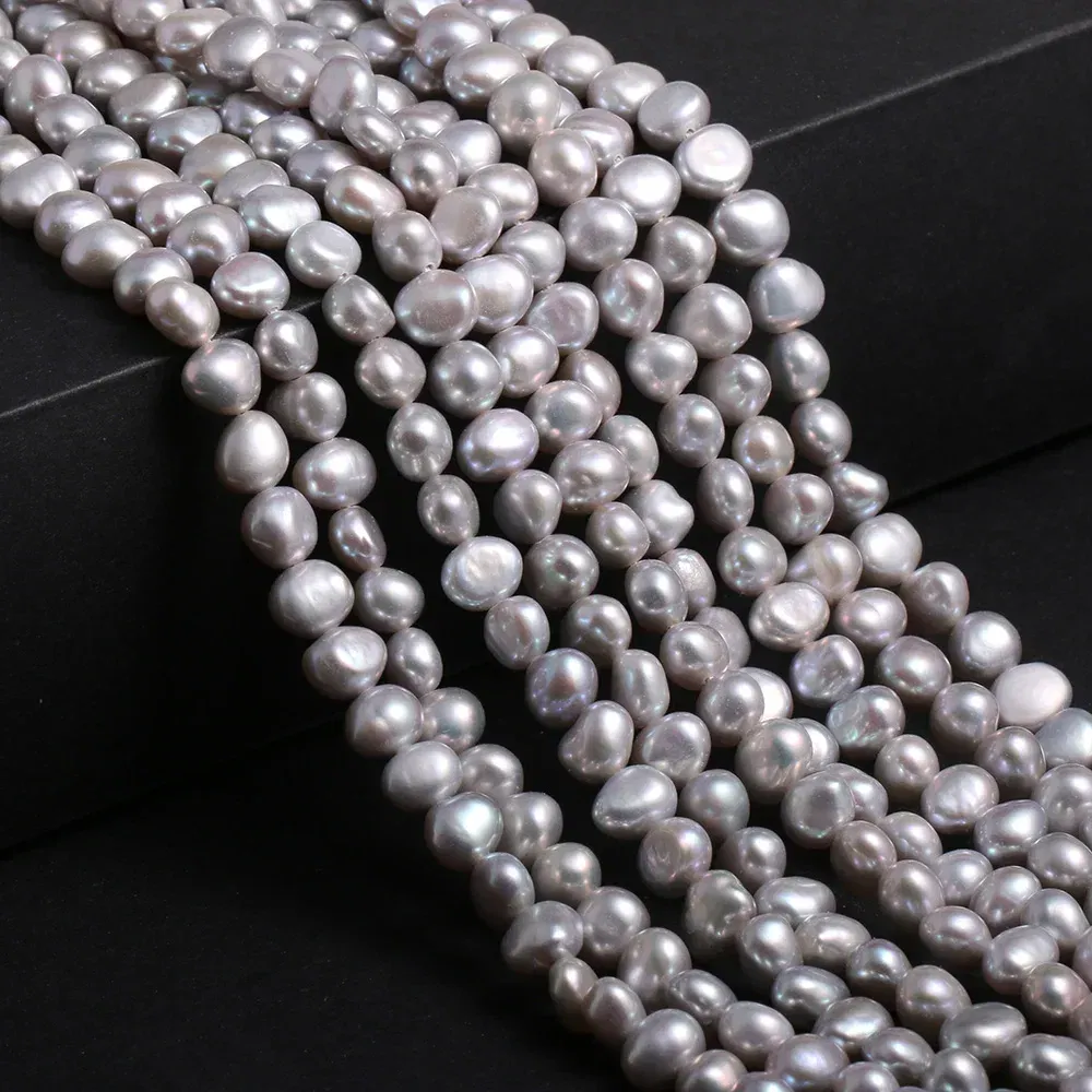 Color: NUDE, Item Diameter: 18mm - Natural Freshwater Pearl Baroque White pink Irregular Beads for Jewelry Making DIY Earrings Bracelet Necklace Accessories