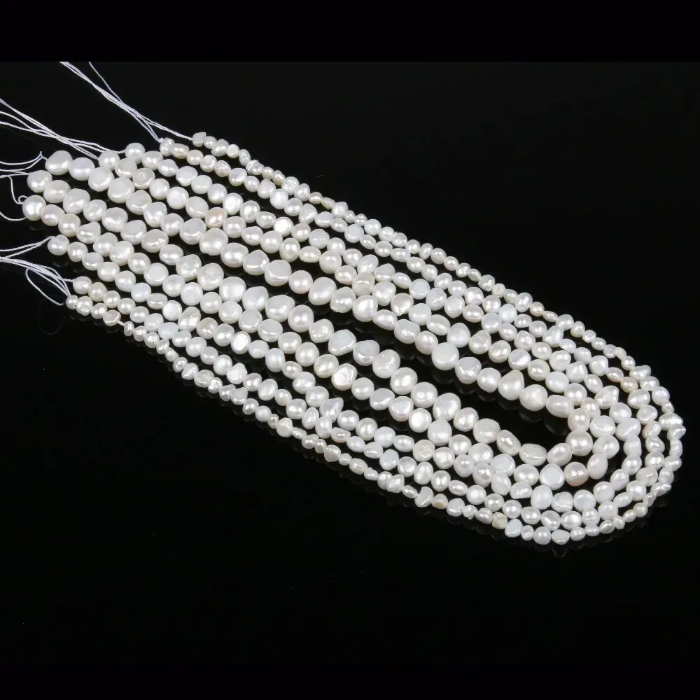 Color: NUDE, Item Diameter: 18mm - Natural Freshwater Pearl Baroque White pink Irregular Beads for Jewelry Making DIY Earrings Bracelet Necklace Accessories