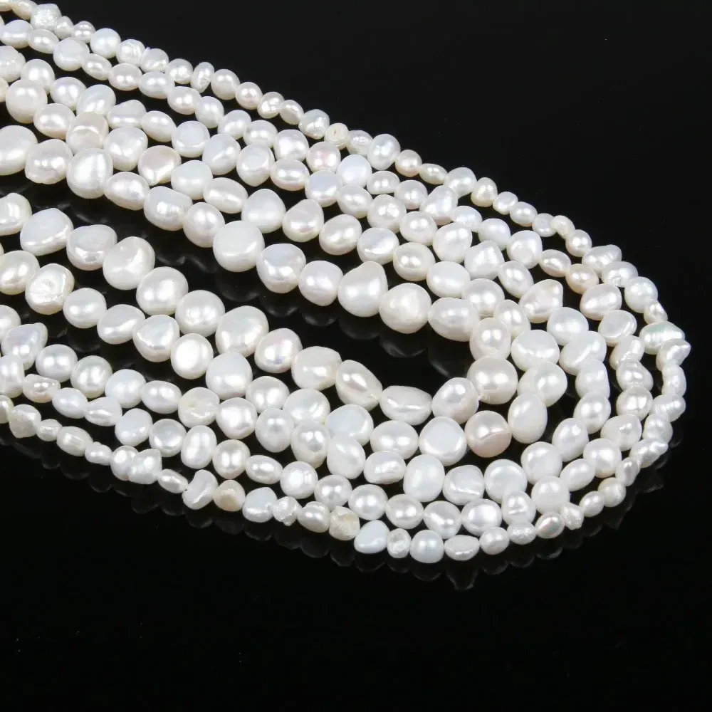 Color: NUDE, Item Diameter: 18mm - Natural Freshwater Pearl Baroque White pink Irregular Beads for Jewelry Making DIY Earrings Bracelet Necklace Accessories