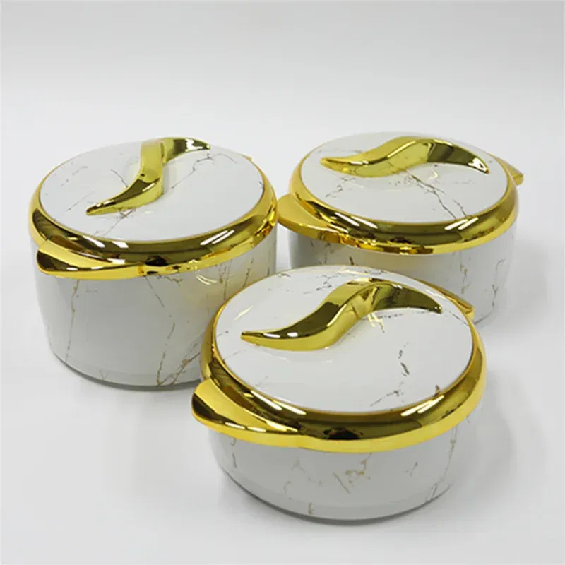 Color: Brown, Ships From: CHINA - 3Pcs/Set 1.5/2/2.5L Hot Pot Box Durable and Versatile Plastic Lunchboxes for Food Warmer Fresh Preservation Heat Ramadan Event