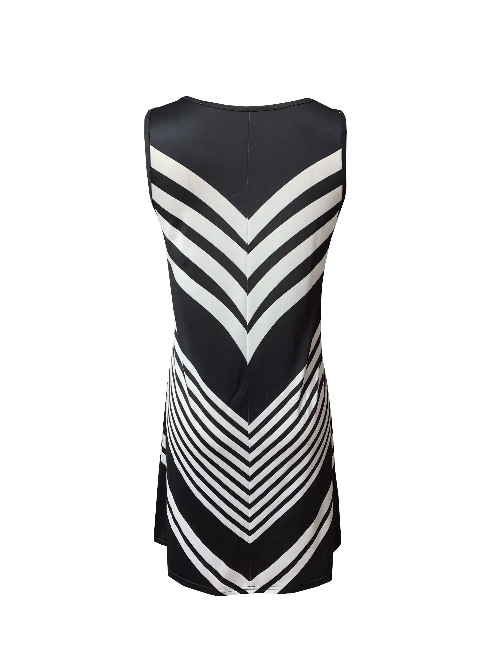 Color: black, Size: S - women's fashion Sleeveless Vacation Dress