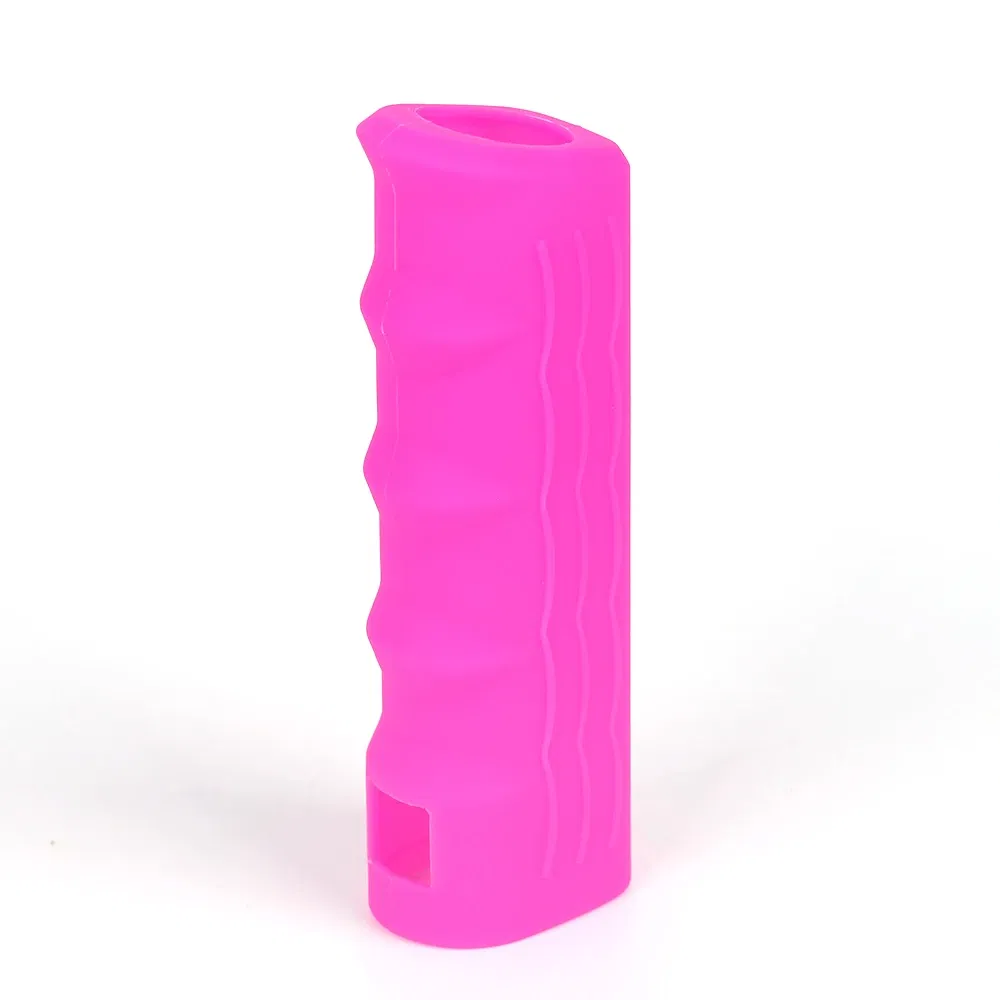 Color Name: PURPLE - Wholesale Cheap Price Car Interior Accessories Non Slip Comfortable Silicon Car Handbrake Lever Cover Anti Slip Hand Brake Cover