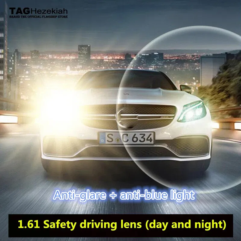 Lenses Color: green, Ships From: CHINA, Lens Index: 1.56 - 1.56/1.61/1.67 Anti-Blue Light And Anti-Glare Photochromic Myopia/Hyperopia/Astigmatism Prescription Lenses Relieve Glare Driv