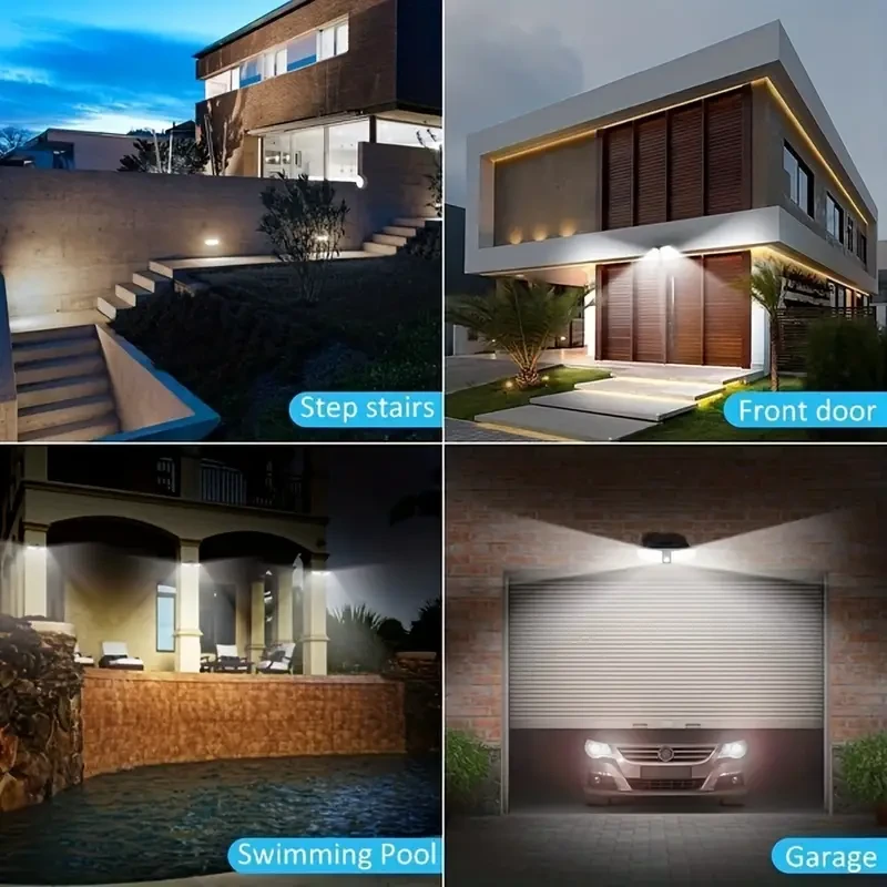 Powered LED Outdoor Motion Sensor Light