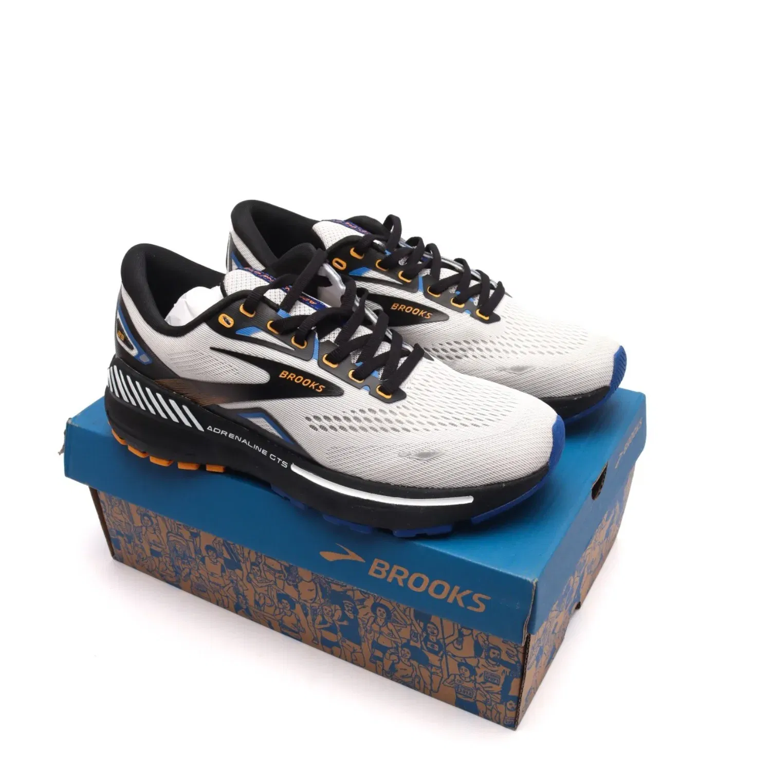 Color: Brown, Shoe Size: 40 - Brooks Men?™s Adrenaline GTS 23 Supportive Running Shoe