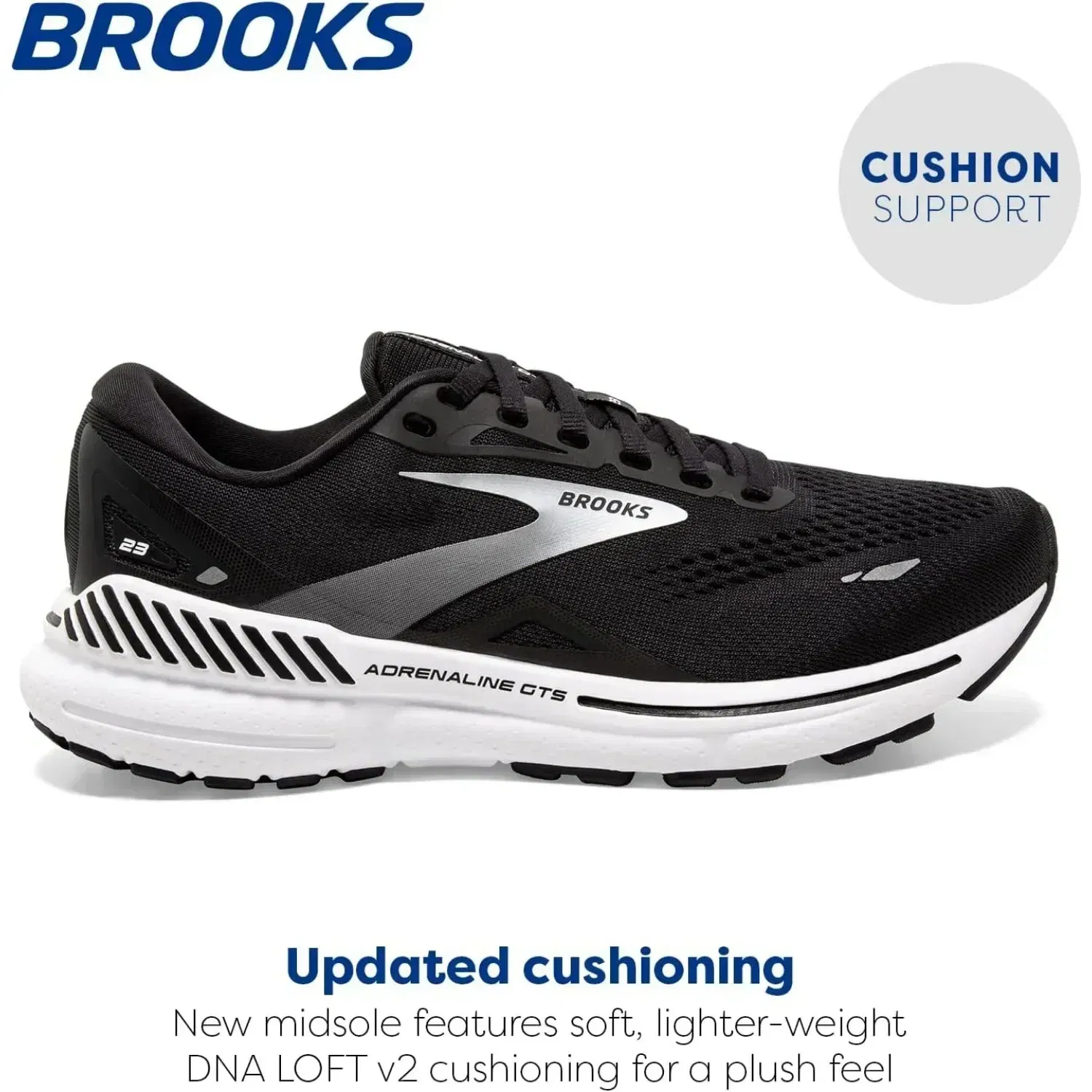 Color: Brown, Shoe Size: 40 - Brooks Men?™s Adrenaline GTS 23 Supportive Running Shoe