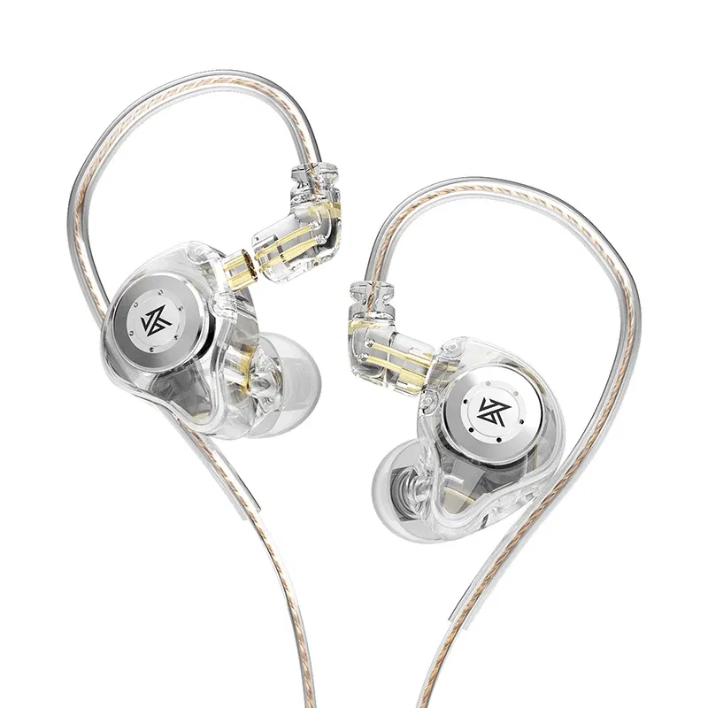 Color: black - KZ EDX PRO 10mm Dual Magnetic Circuit Dynamic Drive Earphone HIFI Bass Earbud Sport Noise Cancelling Headset KZ ZSTX ZSN PRO ZAS