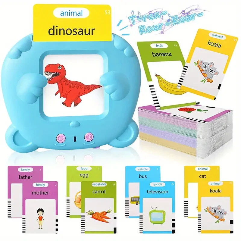 Speaking Card Early Education Learning Toy - Language Learning & Word Reader