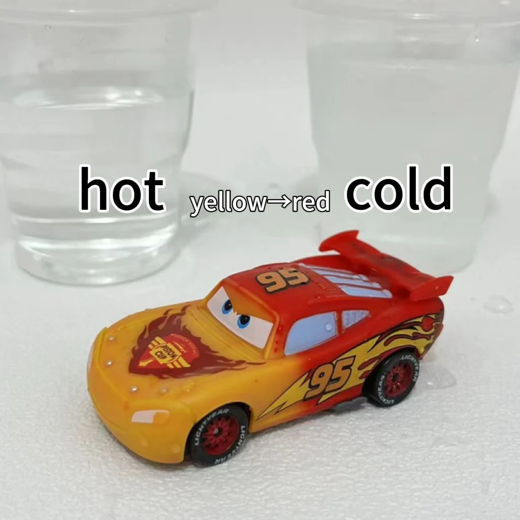 Color: Multicolor - Pixar Cars 3 Temperature-variable Model Disney Lightning Mcqueen Racing Family Mack Uncle Car Toy Boy Girl Children Toys Gift