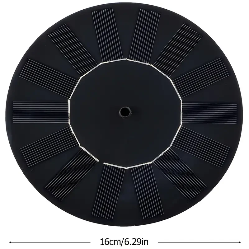 Floating Solar Powered Fountain Pump