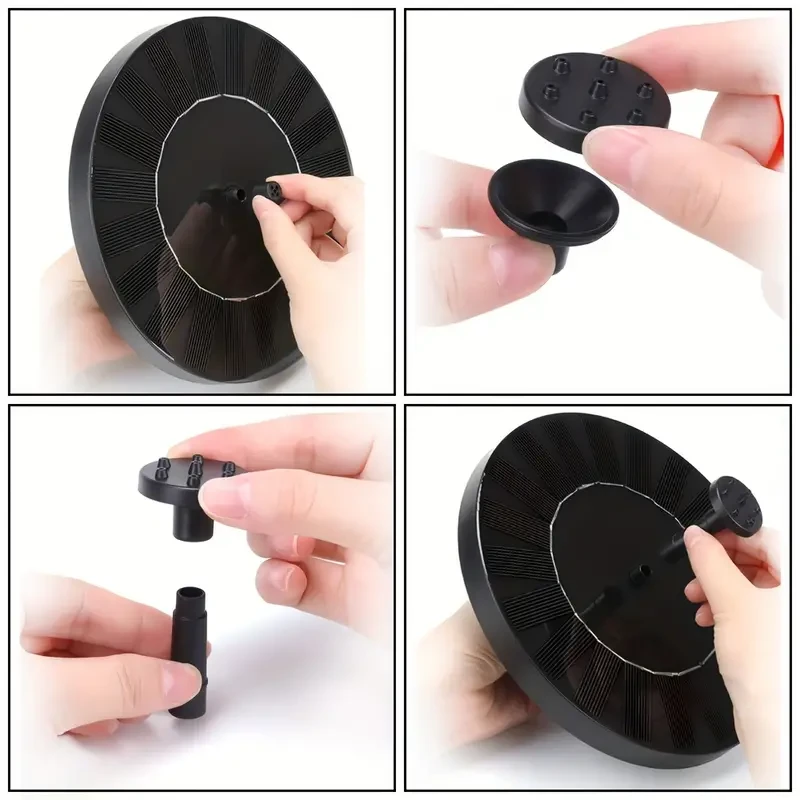 Floating Solar Powered Fountain Pump