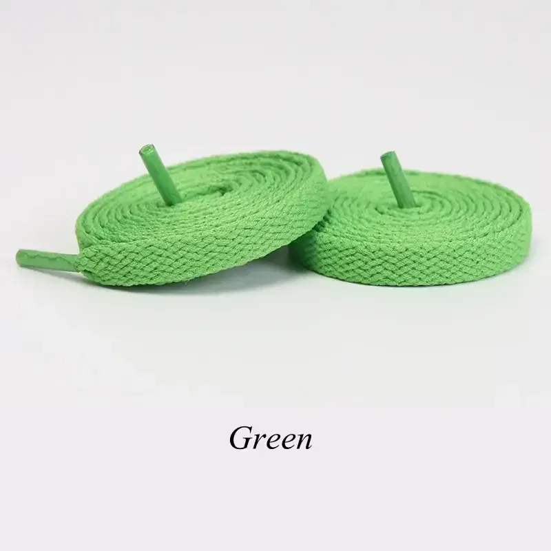 Color: green, Ships From: CHINA, Length: 100cm - 1pair Flat Shoelaces Classic Shoe Laces Fit Fashion Solid Sports Shoelace Casual Unisex Shoe Strings Shoe Accessories
