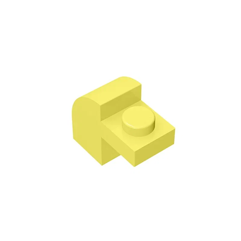 Color: Gold - Gobricks 10PCS High-Tech Assemble Particle 6091 32807 1x2x11/3 Building Blocks Kit Part Idea Toys For Children Birthday Gifts