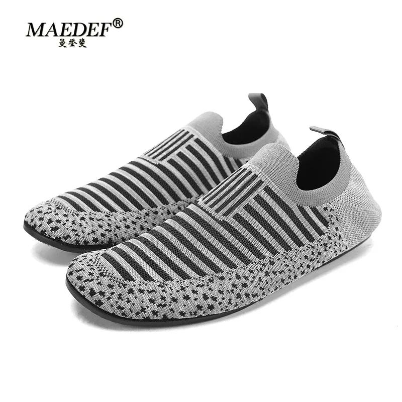Color: SKY BLUE, Shoe Size: 39 - MAEDEF Mens Shoes Comfortable Casual Shoes Men Home Slippers Lightweight Breathable Walking Moccasins Thin Bottom House Shoes